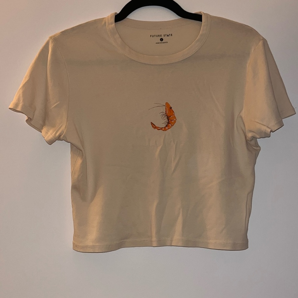 Shrimp Crop Top